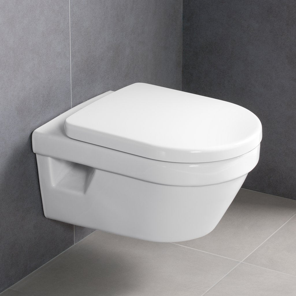 Villeroy Boch Architectura Directflush Wand Kombi Paket inkl. WC-Sitz mit Absenkautomatik
